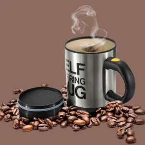 Self-Stirring Mug, Automatic Stirring for Convenient Mixing (1 Pc)