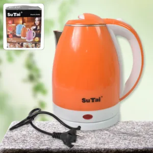2L Electric Kettle with Boil Dry Protection & Auto Shut-Off – Dual Finish Body, 1500–2000W