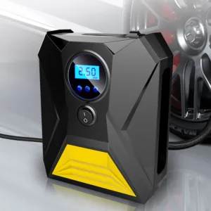 Portable Electric Tyre Inflator Air Compressor – Digital LED Display, Auto Shut-Off, 150 PSI