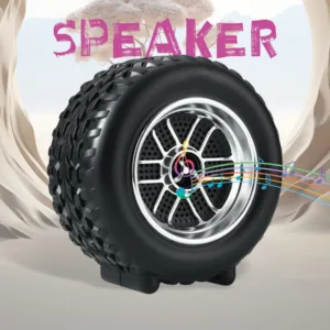 Portable Tyre-Shaped Wireless Bluetooth Speaker | Powerful Bass & Compact Design